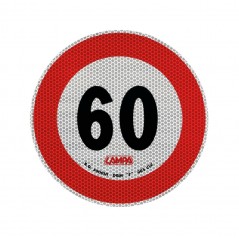 LAMPA speed limit sticker 60KM/H LAM98440