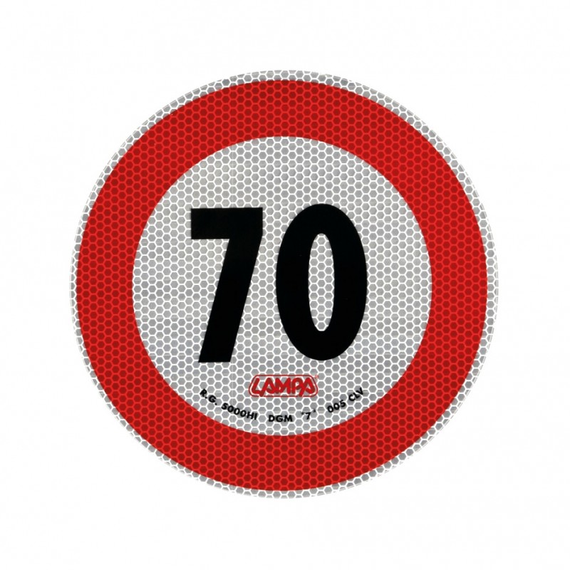 LAMPA Adhesivo de límite velocidad 70KM/H LAM98441