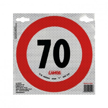 LAMPA speed limit sticker 70KM/H LAM98441