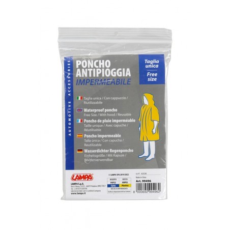 LAMPA Expositor con ponchos impermeables (24 UNIDADES) LAM99496D