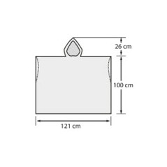 LAMPA Display with waterproof ponchos (24 UNIDADES) LAM99496D