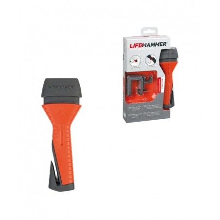 FASEBA Glass breaker hammer with blade LIFE LAMLHEBL001T2