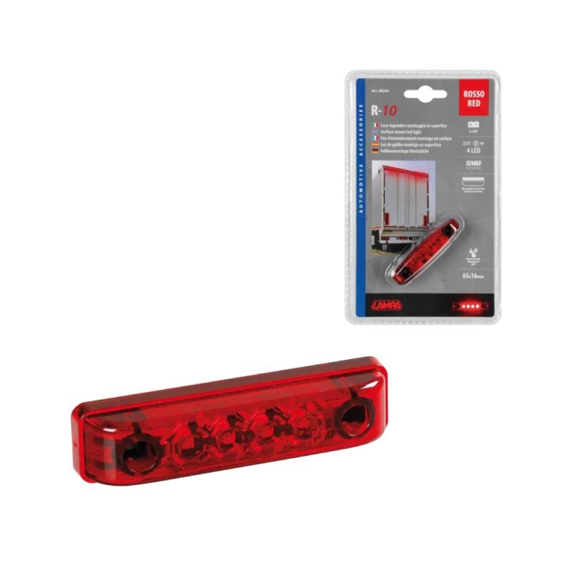 LAMPA Luz de galibo impermeable homologada 4 LED 24V LAM98383