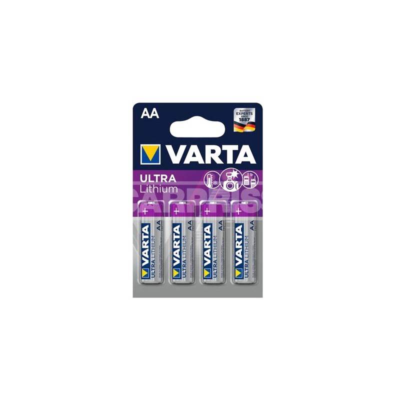 VARTA Pilas ultra lithium AA 79011005