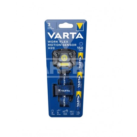 VARTA Work Flex LED flashlight with motion sensor H20 79014070