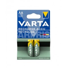 VARTA Pilas recargables recycled AA 79015015