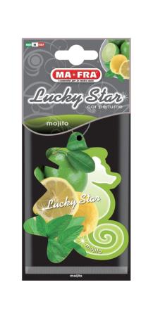 MAFRA Hanging cellulose air freshener with mojito aroma LUCKY STAR 02137F