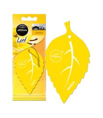 AROMA CAR Cellulose air freshener in leaf form 02149B