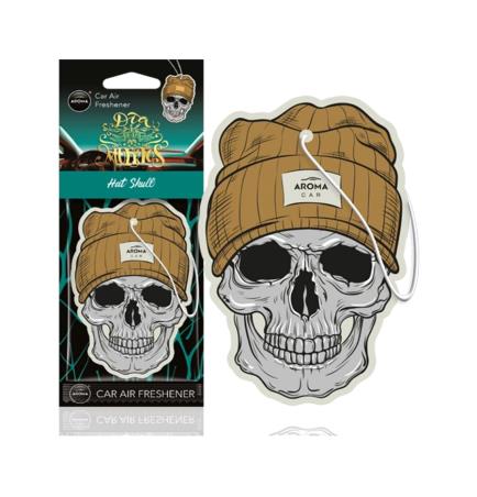 AROMA CAR Ambientador de celulosa con diseño día los muertos 02162CVAR