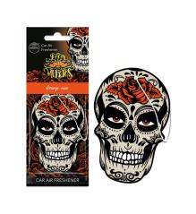 AROMA CAR Ambientador de celulosa con diseño día los muertos 02162CVAR