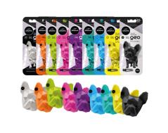 AROMA CAR Air freshener in polymer format for cars GEO DOG 02171EVAR