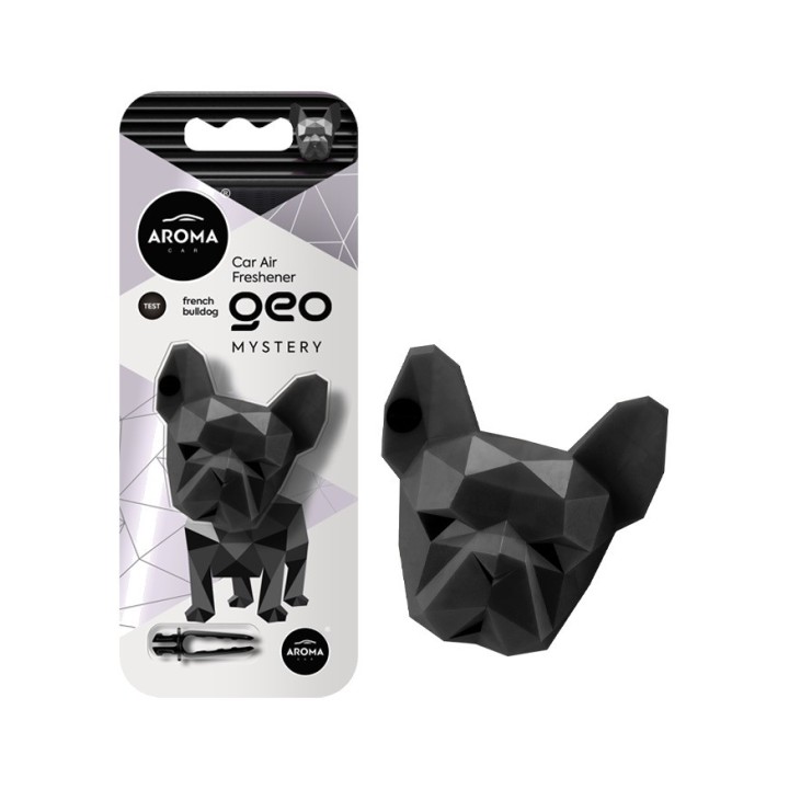 AROMA CAR Air freshener in polymer format for cars GEO DOG 02171EVAR