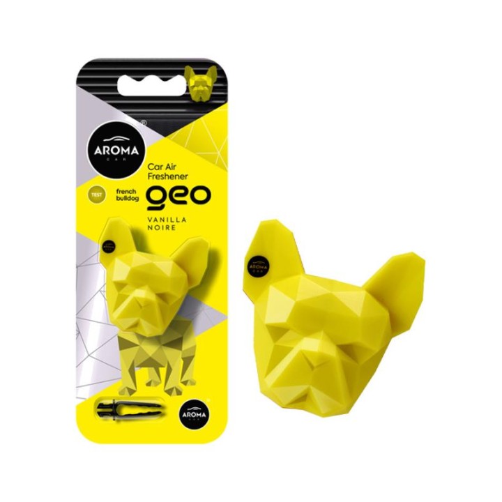 AROMA CAR Air freshener in polymer format for cars GEO DOG 02171EVAR