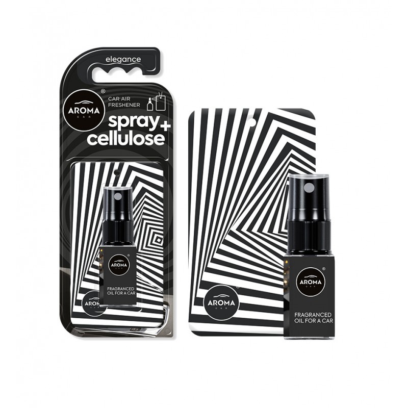 AROMA CAR Spray ambientador y celulosa 30 ML 02173BVAR