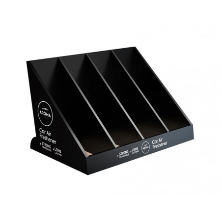 AROMA CAR Air freshener display with four compartments 05157
