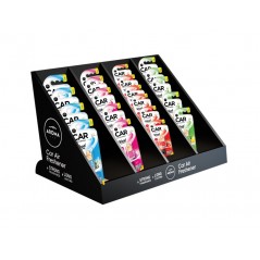 AROMA CAR Air freshener display with four compartments 05157