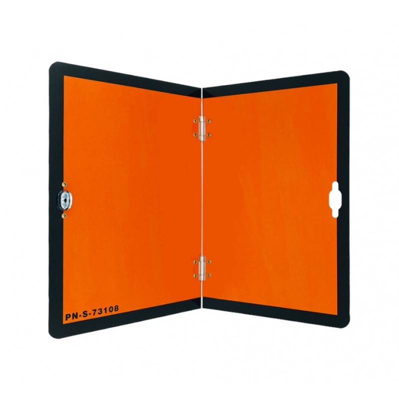 FASEBA Placa plegable para señalización de mercancías peligrosas vertical homologada ADR 11175