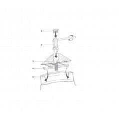 FASEBA Tapón cónico para depósito de combustible 80MM 11185