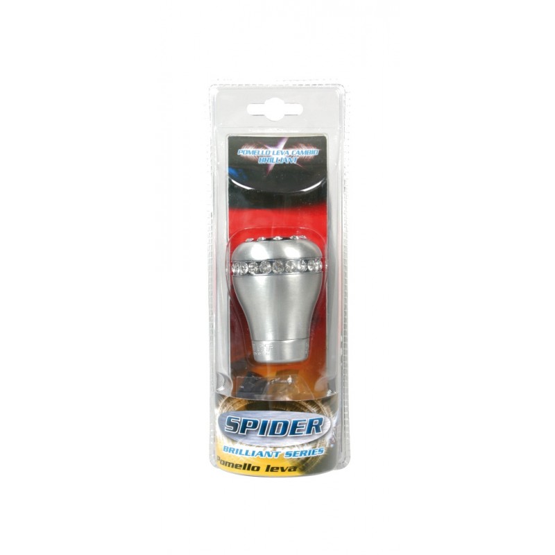 LAMPA Aluminum gear shift knob with glossy decoration SPIDER 14136_OUT