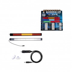 FASEBA Bandera led para vehículo 12/24V 450X32X11MM 15340VAR