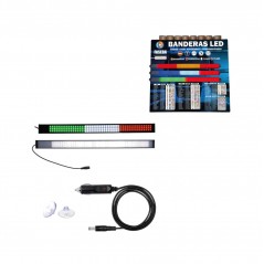 FASEBA Bandera led para vehículo 12/24V 450X32X11MM 15340VAR