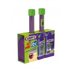 WYNNS Kit especial antipolucion gasolina eliminador de humos + limpiador inyectores 325ML 19085