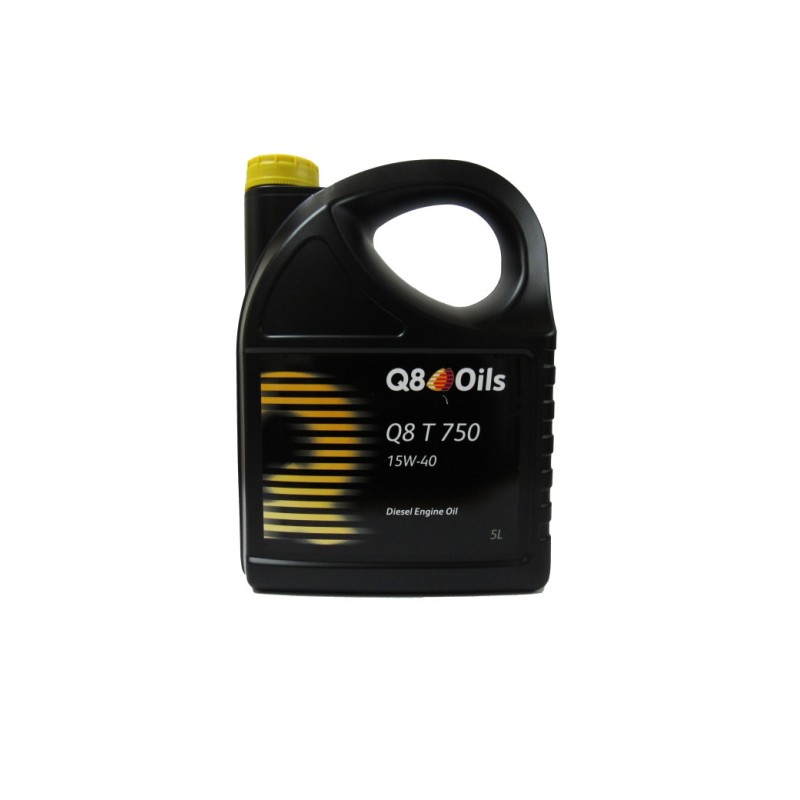 Q8 OILS Aceite para motor TRUCK T 750 15W-40 5 L 19325