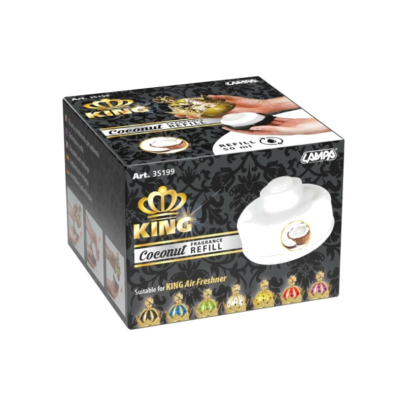 LAMPA Spray air freshener refill KING 50 ML LAM35199VAR