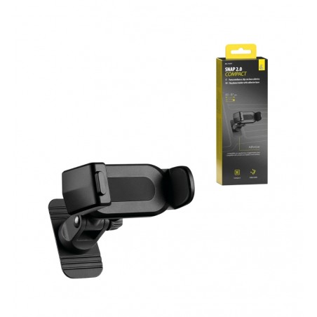 LAMPA Soporte para teléfono con clip y base adhesiva de liberacion rapida LAM72571