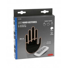 LAMPA Mano led con signos decorativos LAM96984