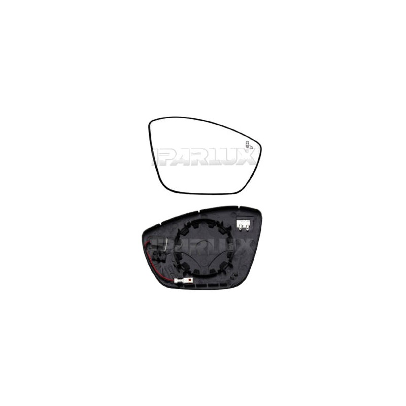 IPARLUX Replacement rearview mirror with right base 31053412
