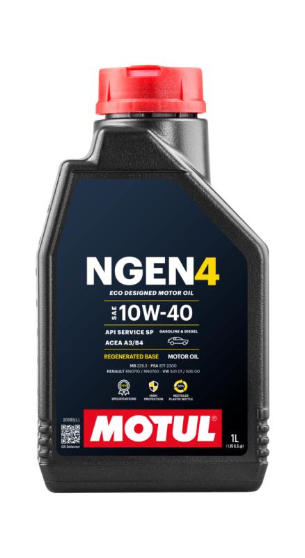 MOTUL Engine lubricating oil NGEN 4 10W-40 1L 113058