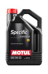 MOTUL Aceite lubricante de motor SPECIFIC 9.55535/03 5W-30 5L 113664