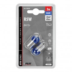 LAMPA Blister of 2 R5W 5W BA15S lamps from - Intense white light and glass for greater luminosity LAM58369