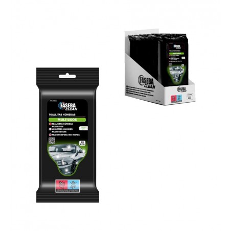 FASEBA CLEAN Toallitas húmedas multiusos olor a limon 20UDS 18302