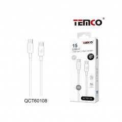 TEMCO CABLE TIPO C A 1M 3A PD60W 22067