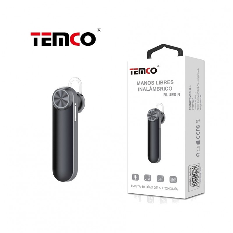 TEMCO Auricular manos libres con micrófono BLUETOOTH 22068