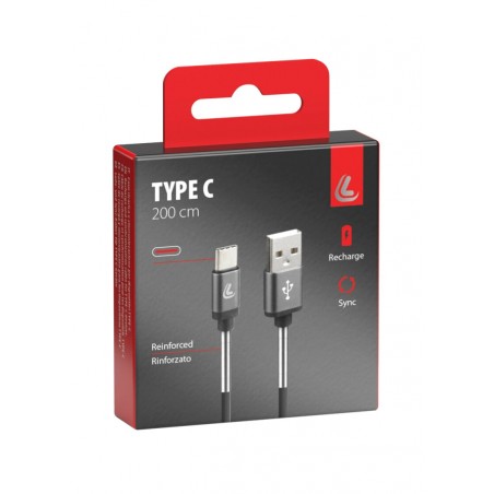 LAMPA Cable usb A TIPO C 200 CM LAM38891