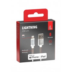 LAMPA USB Cable A IPHONE / IPAD 200 CM LIGHTNING LAM38920
