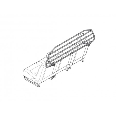 LAMPA Kit de fijación para rejilla divisora PREMIUM GUARD UNIVERSAL LAMN70060