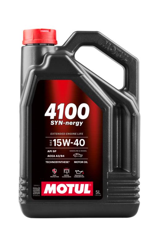 MOTUL Aceite lubricante de motor 4100 SYN-NERGY 15W40 5L 113158