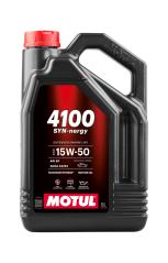 MOTUL Engine lubricating oil 4100 SYN-NERGY 15W50 5L 113163