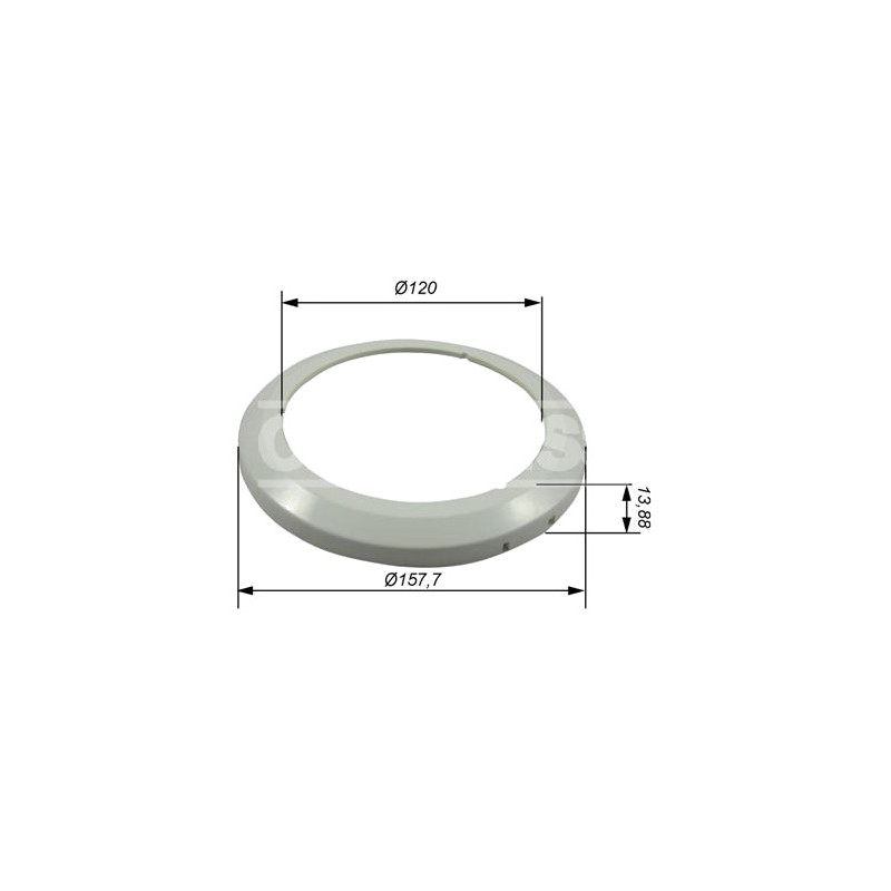 CARPRISS Surface ring for ceiling lights 6901316/2569001/2569005 6901317