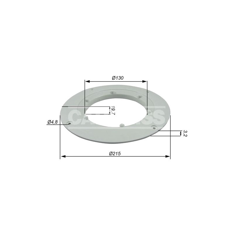 CARPRISS Recessed ring for ceiling lights 6901316/2569001/2569005 6901318