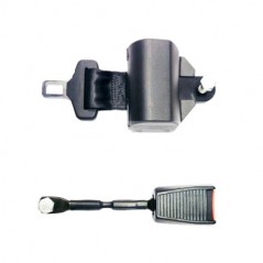 CARPRISS Cinturón de seguridad dos puntos automático 110CM + 19.5CM 71434612