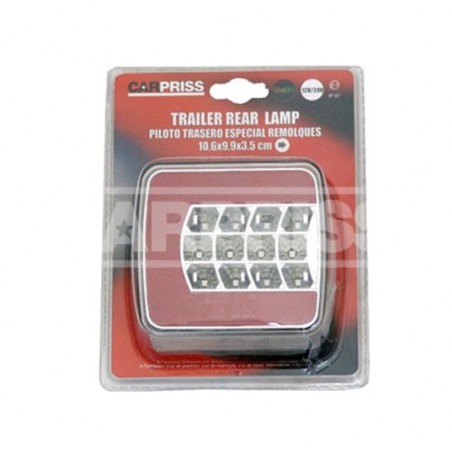CARPRISS Piloto trasero led 16CM X 3.5CM 10CM 71513815