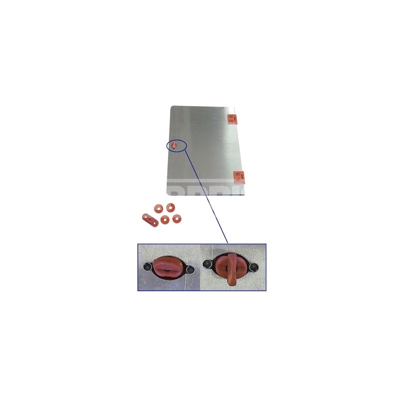 CARPRISS Dangerous Goods Sign, Vertical Folding, 400X300 7201034