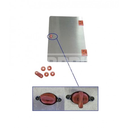 CARPRISS Placa de mercancía peligrosa plegado vertical 400X300 7201034