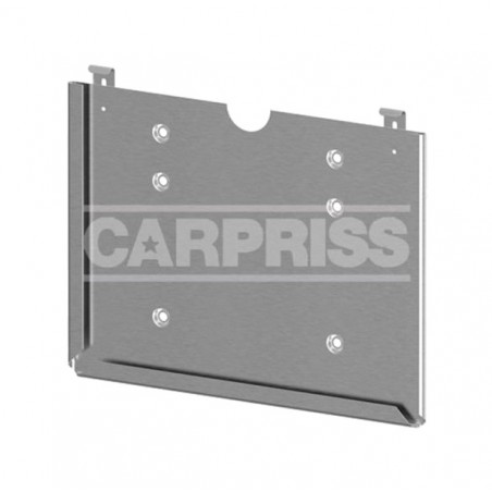 CARPRISS Soporte de placa con pletinas seguridad ACERO INOX 400X300 7201055