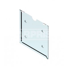 CARPRISS Soporte de placa con pletinas seguridad ACERO INOX 300X300 7201056